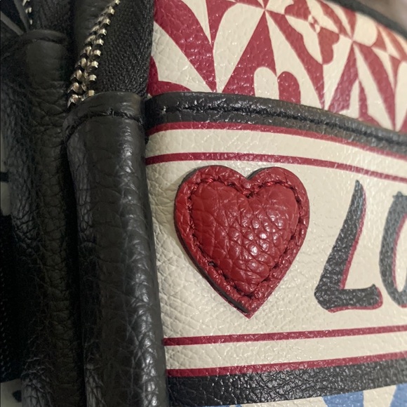 Brighton Love Me Do Leather Utility Bag NWT - Picture 6 of 11